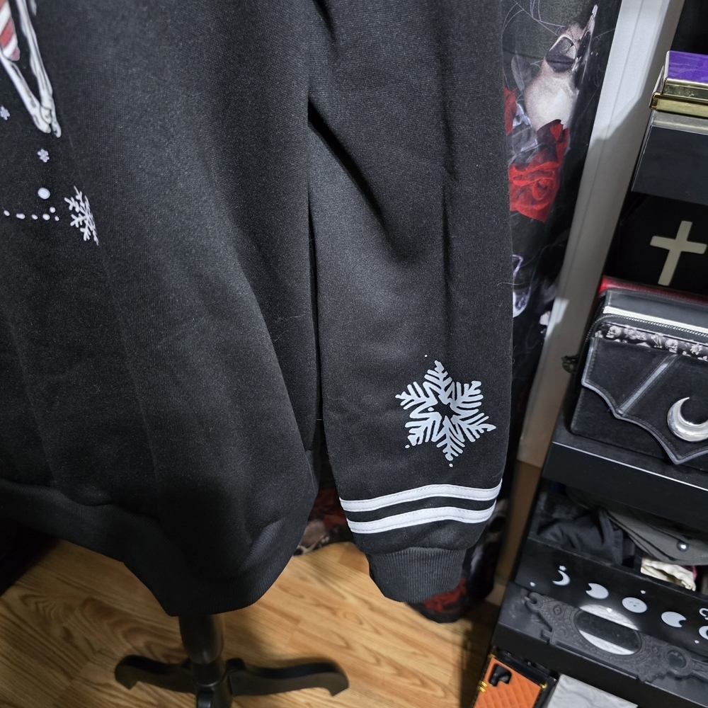 Skeleton Christmas Sweater, XL - Picture 2 of 5